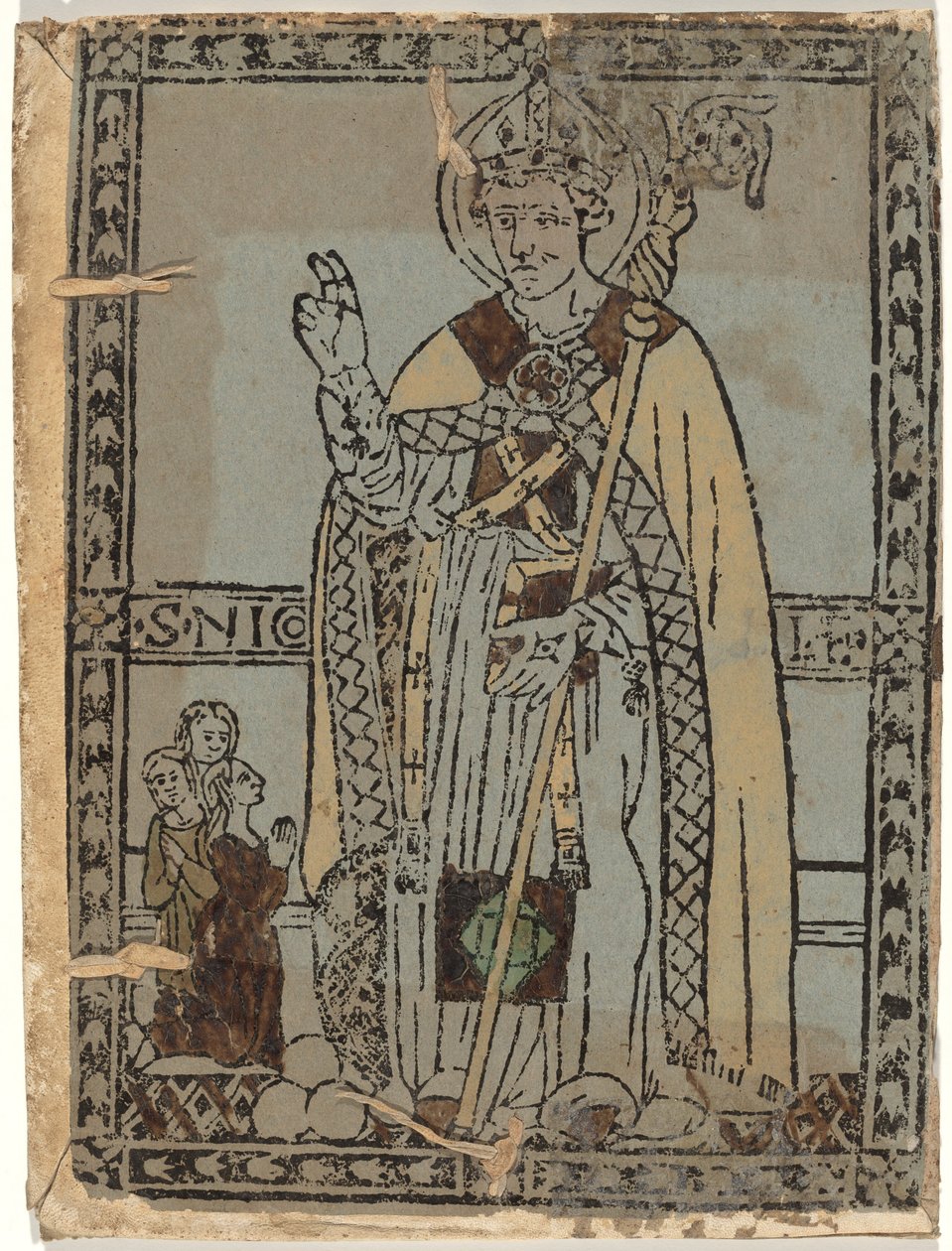 Myrai Szent Miklós, 1470-es évek. alkotó: Unbekannt