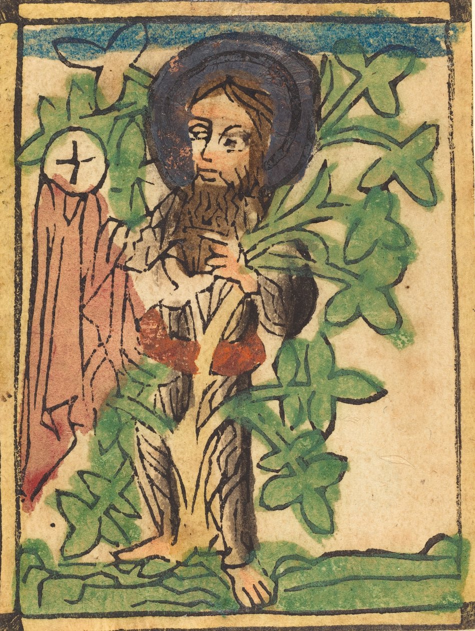 Szent Onufriosz, 14501470. alkotó: Unbekannt