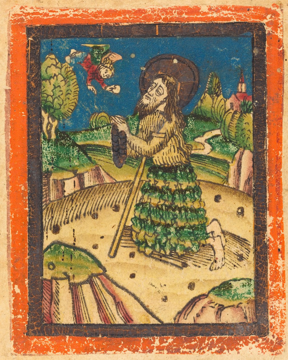 Szent Onufriosz, c. 1480. alkotó: Unbekannt