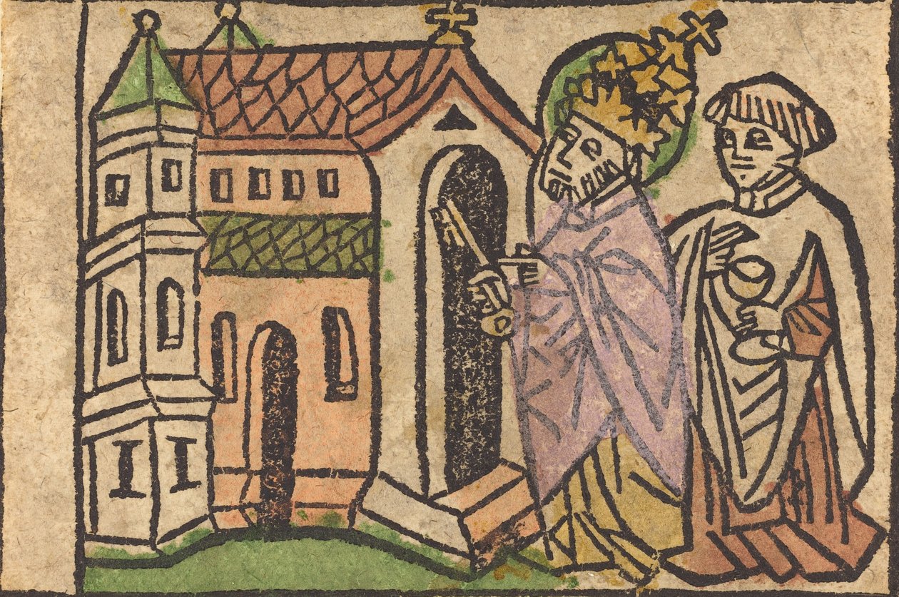 Szent Péter, mint az egyházalapító, 14601470. alkotó: Unbekannt