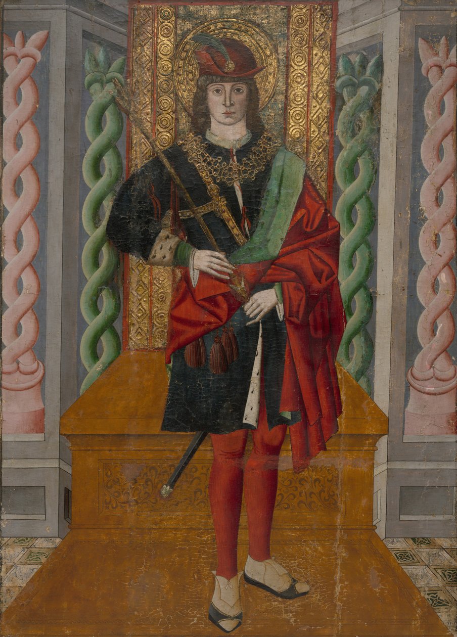 Saint Sebastian, 14901500. alkotó: Unbekannt