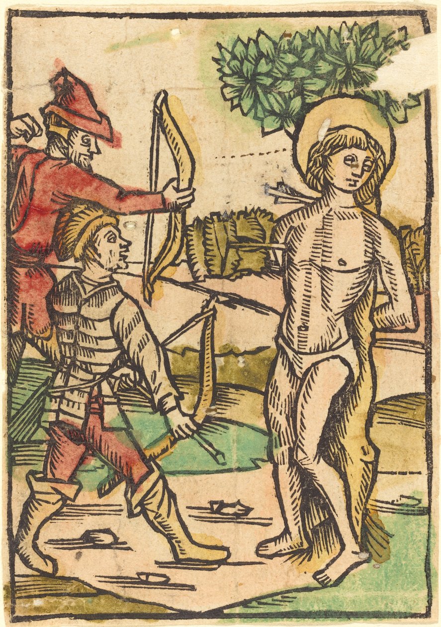 Szent Sebestyén, c. 1490. alkotó: Unbekannt