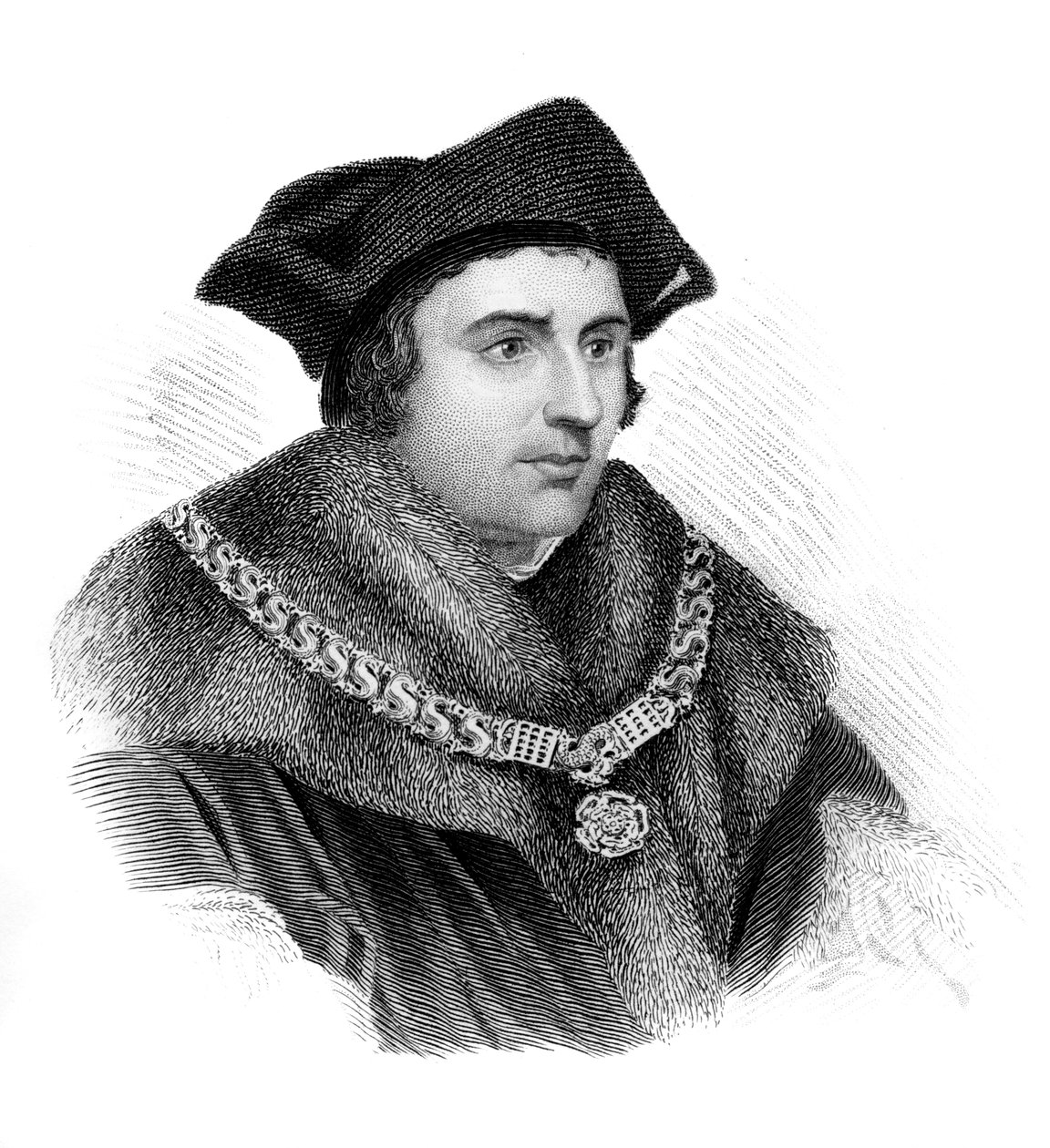Saint Sir Thomas More angol politikus, tudós és mártír, 1850 körül alkotó: Unbekannt