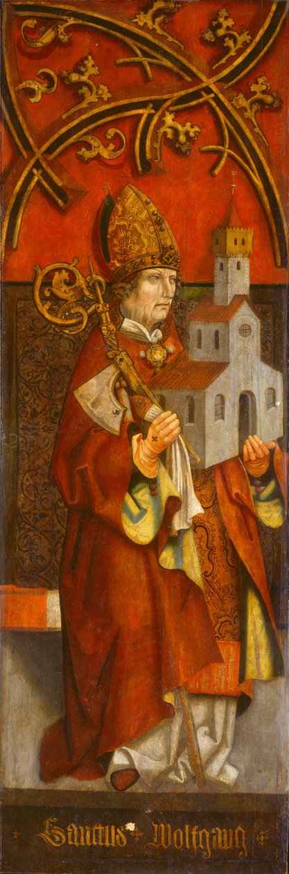 Szent Wolfgang, c. 15001525. alkotó: Unbekannt