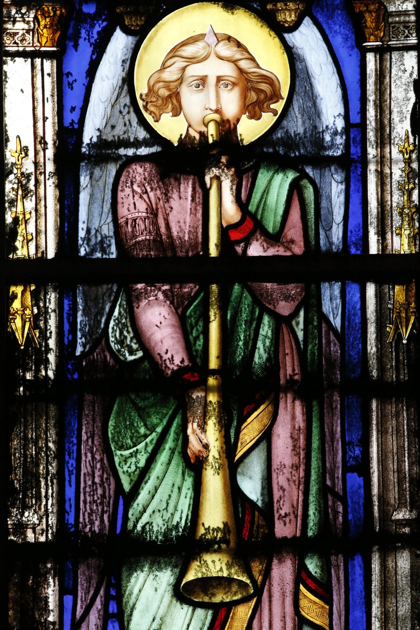 Sainte-Clotilde templom. Angyal. alkotó: Unbekannt