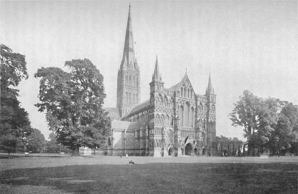 Salisbury katedrális, 1902 alkotó: Unbekannt
