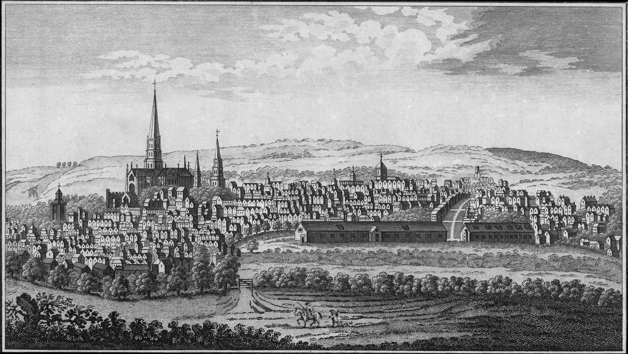 Salisbury, Wiltshire, 18. század közepe-vége. alkotó: Unbekannt
