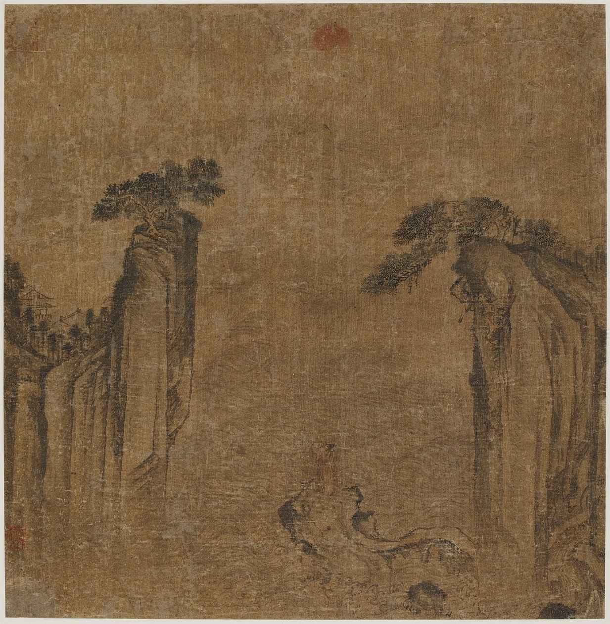 Köszöntjük a napfelkeltét a tenger felett, Ming-dinasztia, 1368-1644. alkotó: Unbekannt