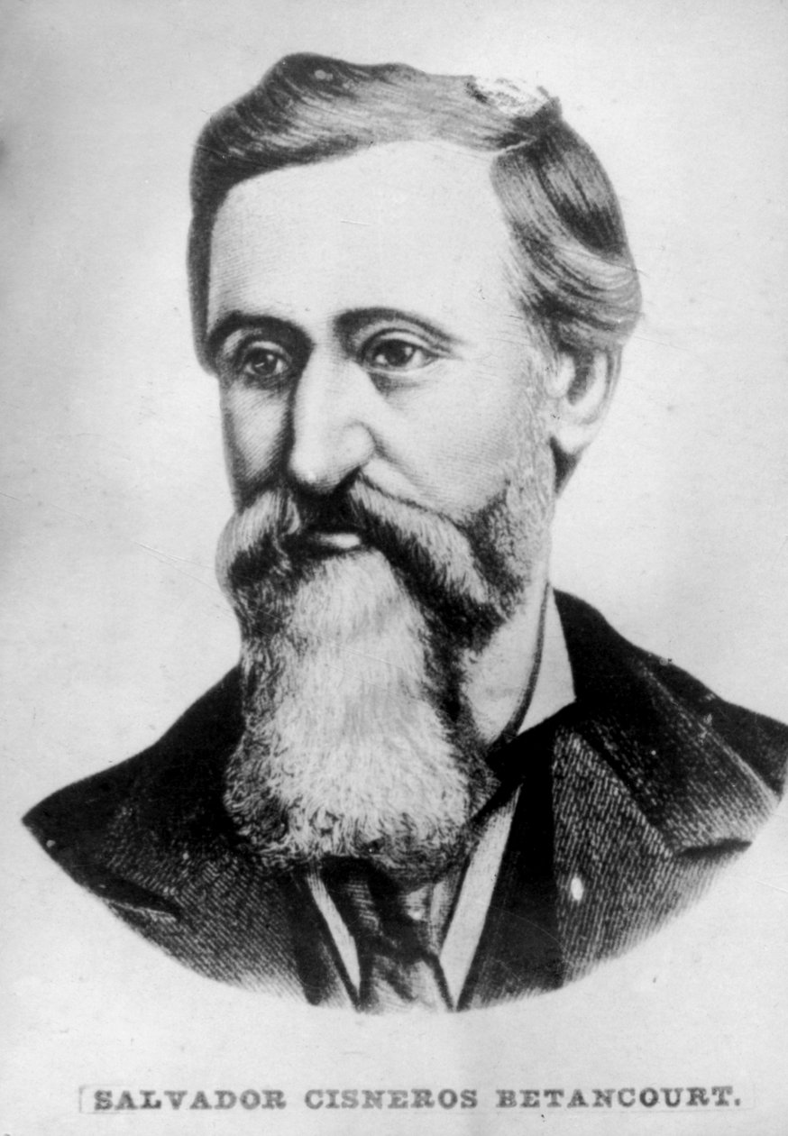 Salvador Cisneros Betancourt, Santa Lucia márki 1828-1914, kubai politikus, 1910 alkotó: Unbekannt