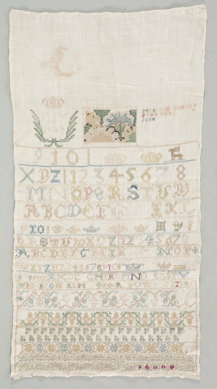 Mintavevő, 1742. alkotó: Unbekannt