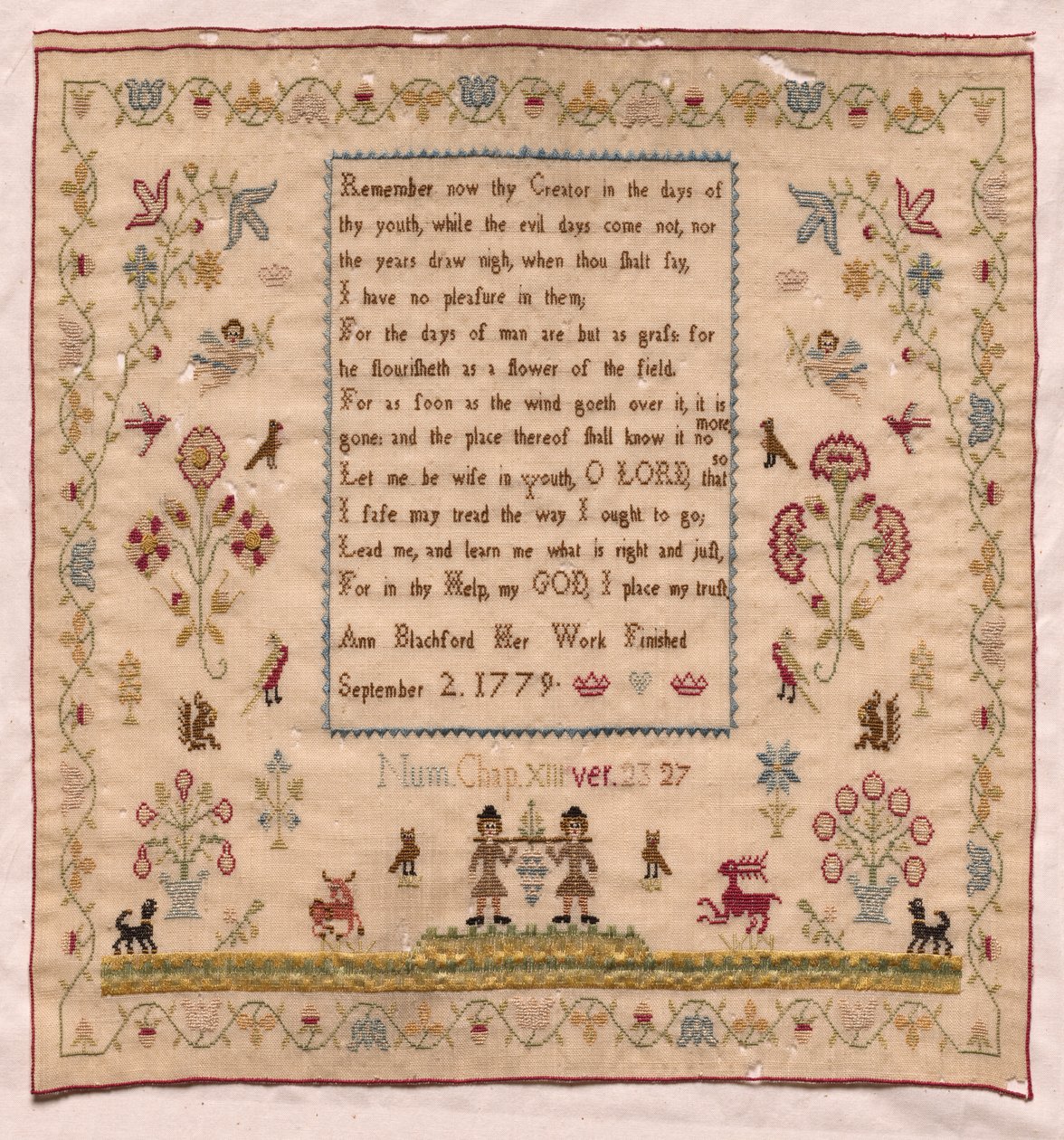 Mintavevő, 1779. alkotó: Unbekannt