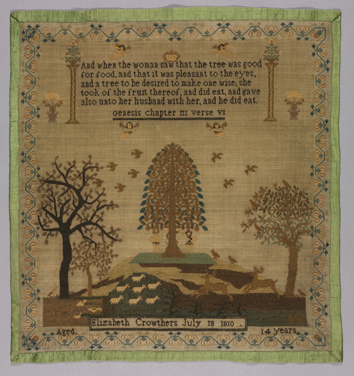 Mintavevő, 1810. alkotó: Unbekannt
