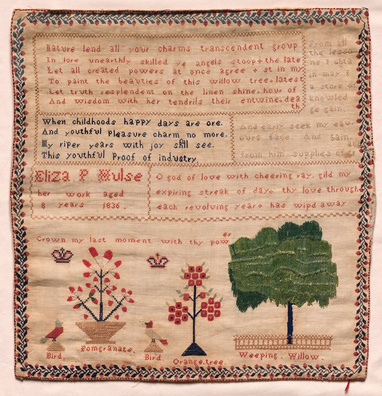Mintavevő, 1810. alkotó: Unbekannt