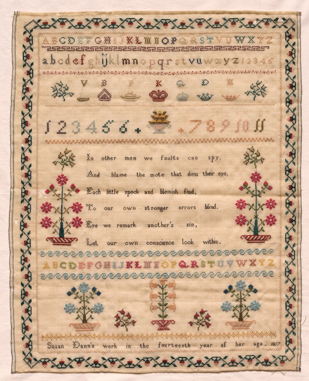 Mintavevő, 1817. alkotó: Unbekannt