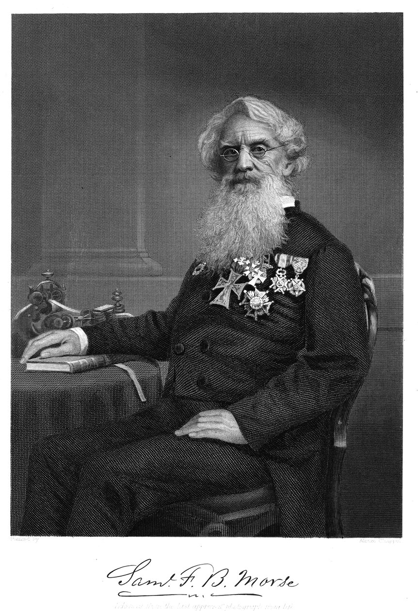 Samuel Finley Breese Morse amerikai művész és feltaláló, 1872 alkotó: Unbekannt