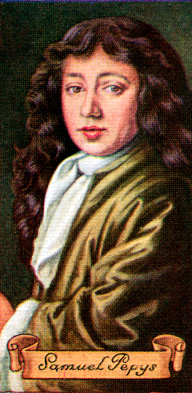 Samuel Pepys, egy sor cigarettakártyából, 1935 alkotó: Unbekannt