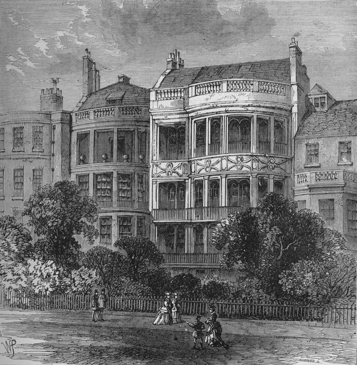 Samuel Rogers ház, Green Park front, Westminster, London, 1854 1878 alkotó: Unbekannt
