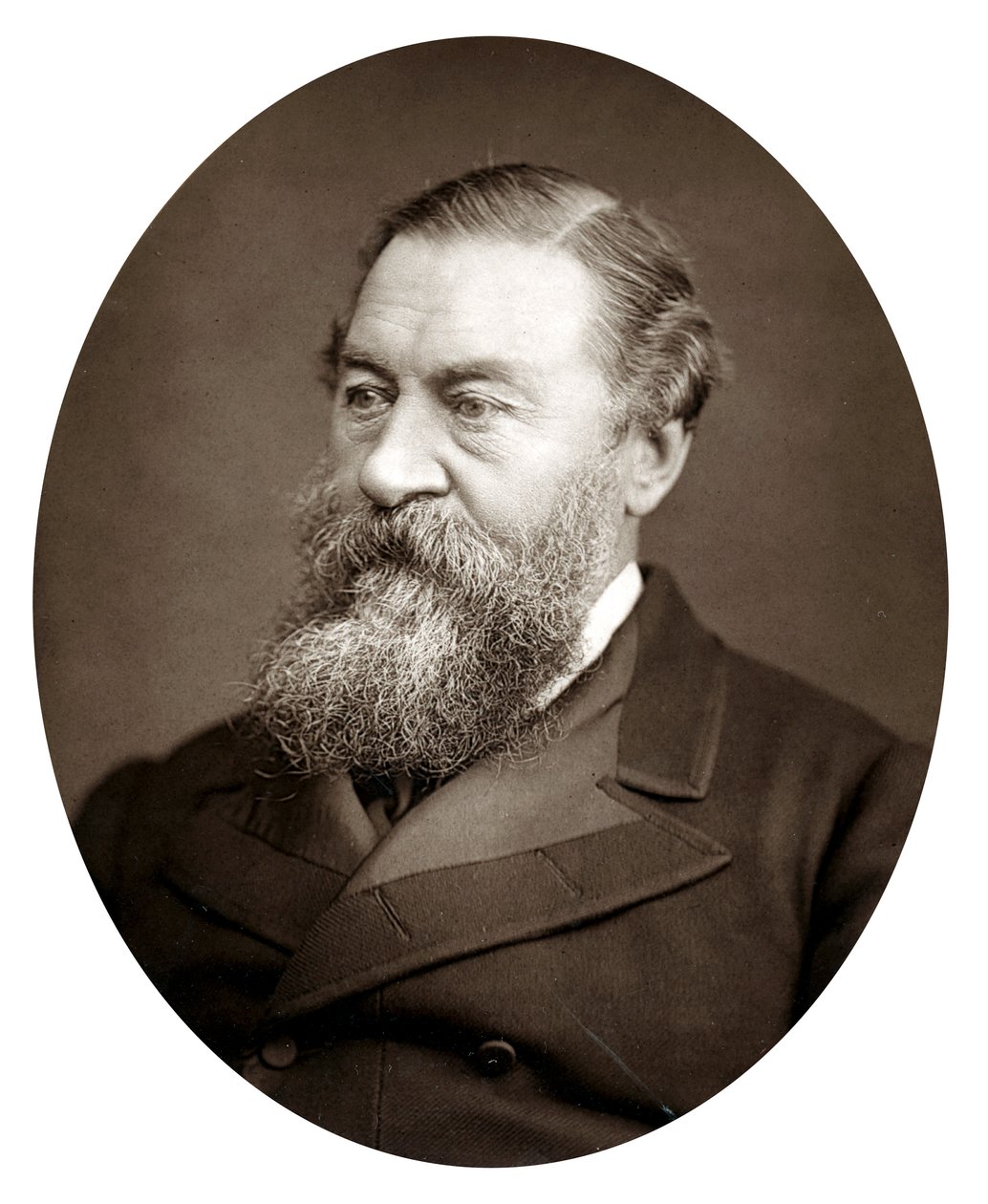 Samuel White Baker 1821-1893, angol felfedező és rabszolgaság-ellenes kampányoló, 1880 alkotó: Unbekannt