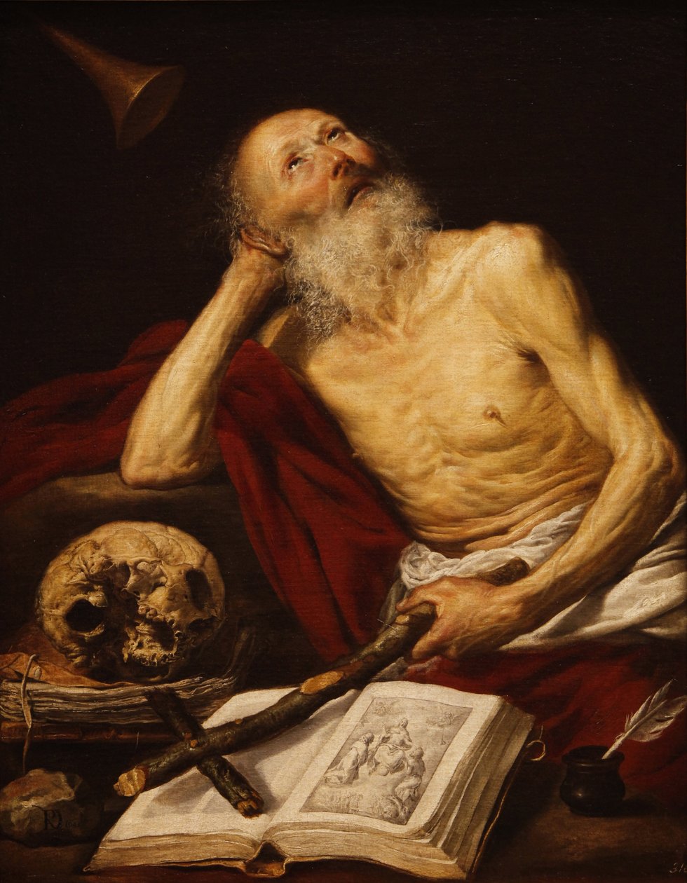Szent Jeromos, Antonio de Pereda Madrid, Spanyolország alkotó: Unbekannt
