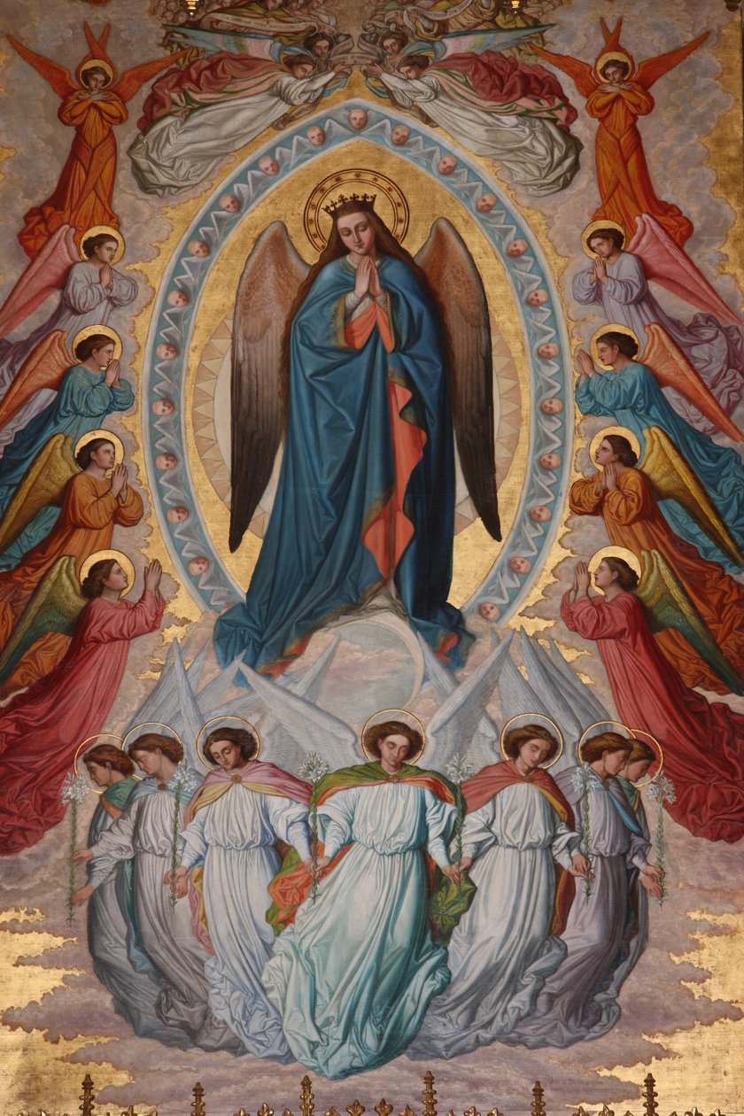 San Jeronimo temploma. Szűz Mária Madrid Spanyolország alkotó: Unbekannt