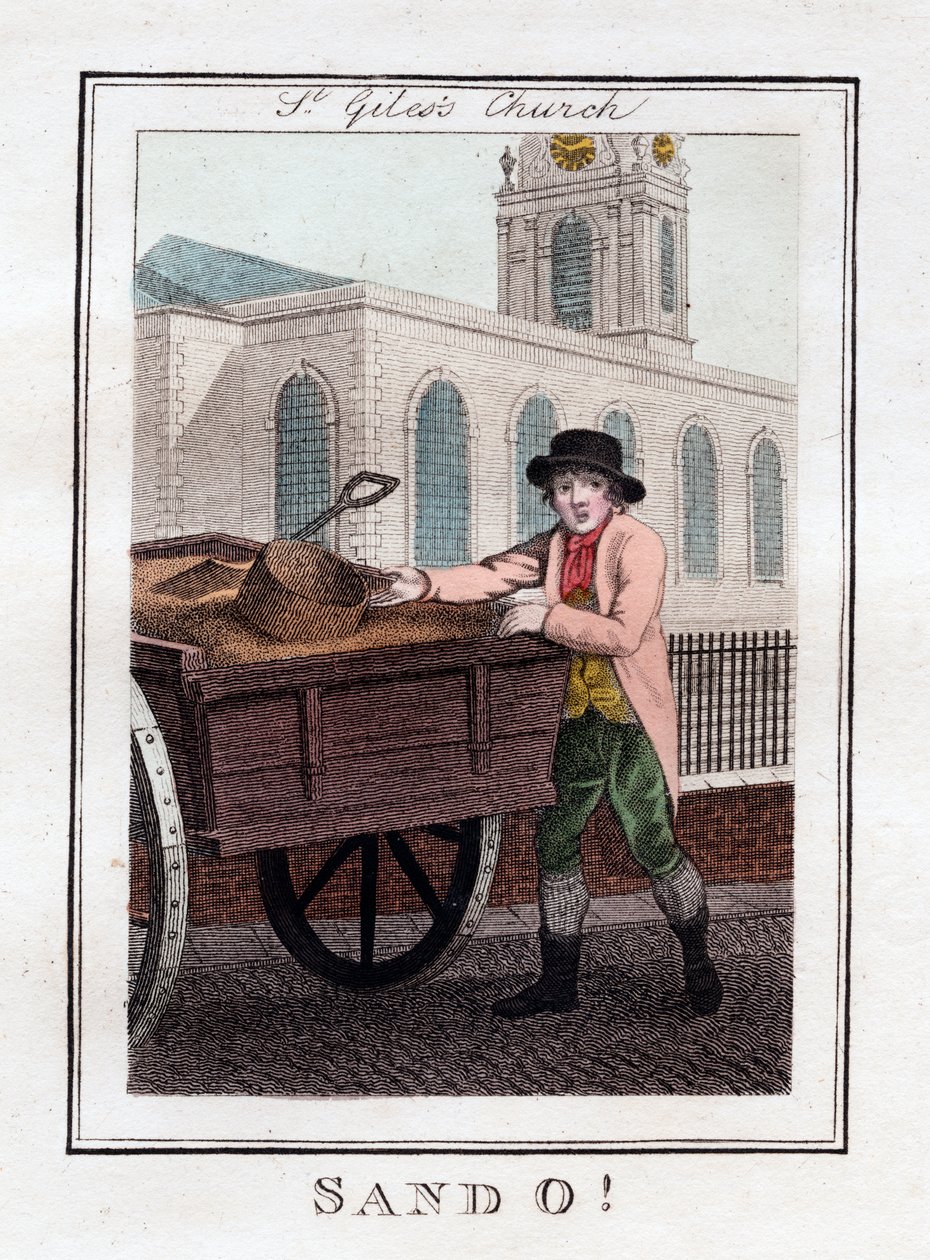 Sand O, St Giless Church, London, 1805 alkotó: Unbekannt