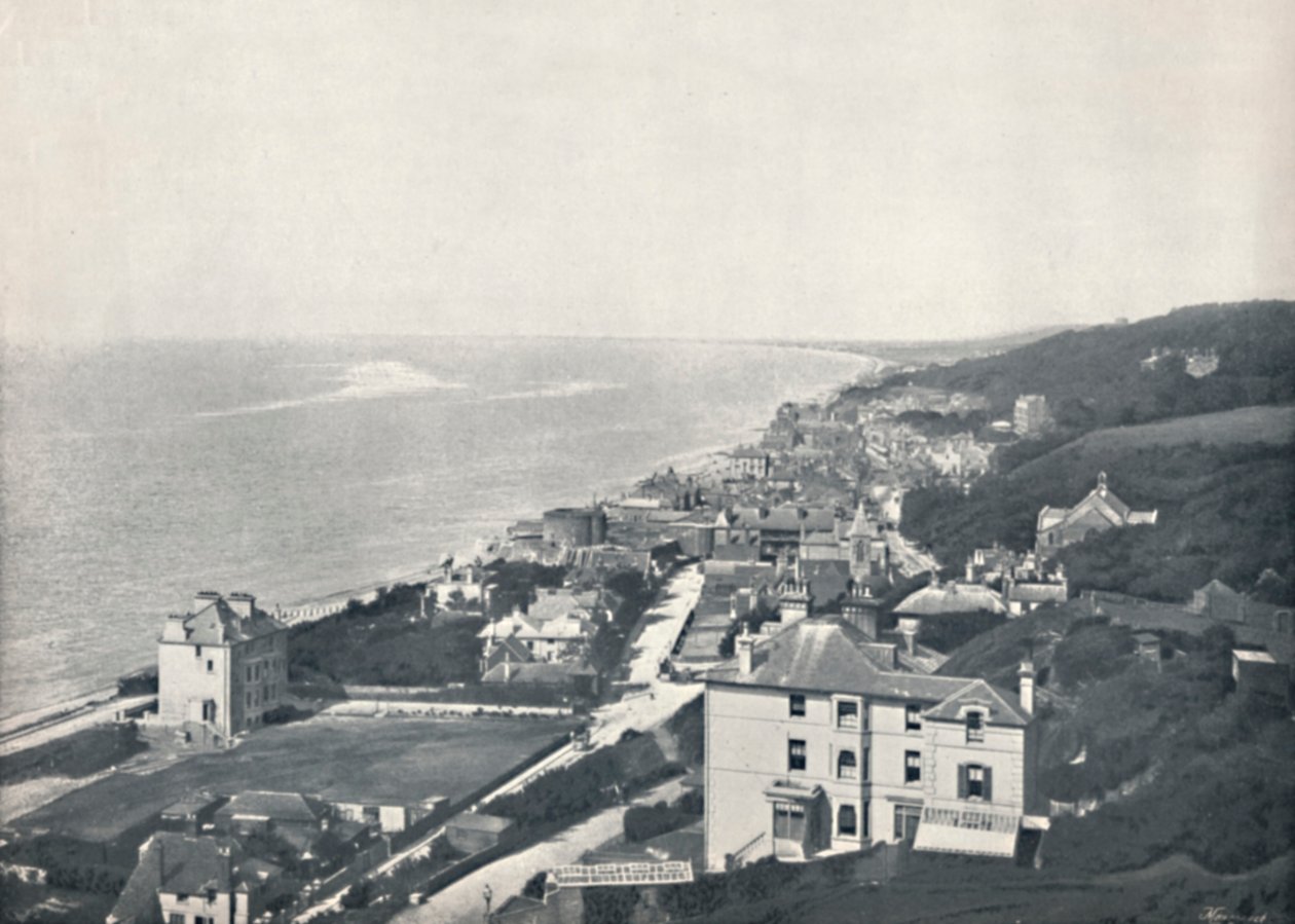 Sandgate – Kilátás a magasból, 1895 alkotó: Unbekannt