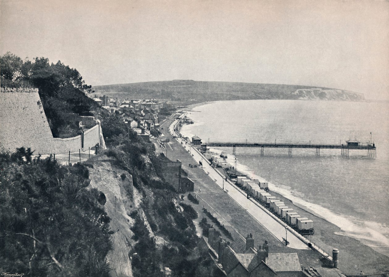 Sandown – A sziklákról, 1895 alkotó: Unbekannt