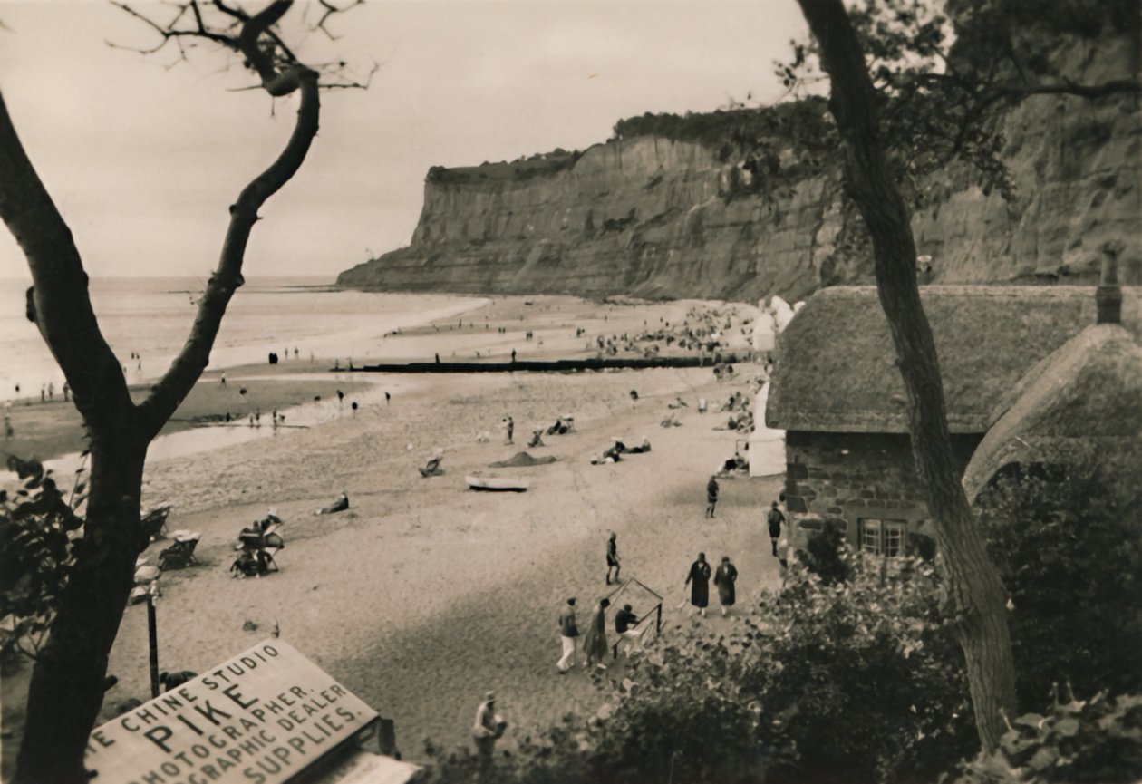 Sands and Old Shanklin Head, Shanklin, I.W., 1920. alkotó: Unbekannt