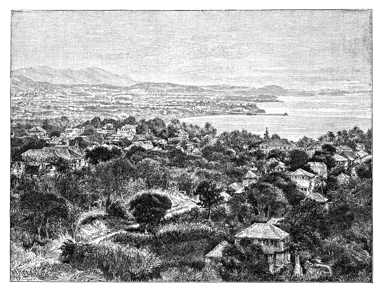 Santa Cruz-sziget, 1890 alkotó: Unbekannt
