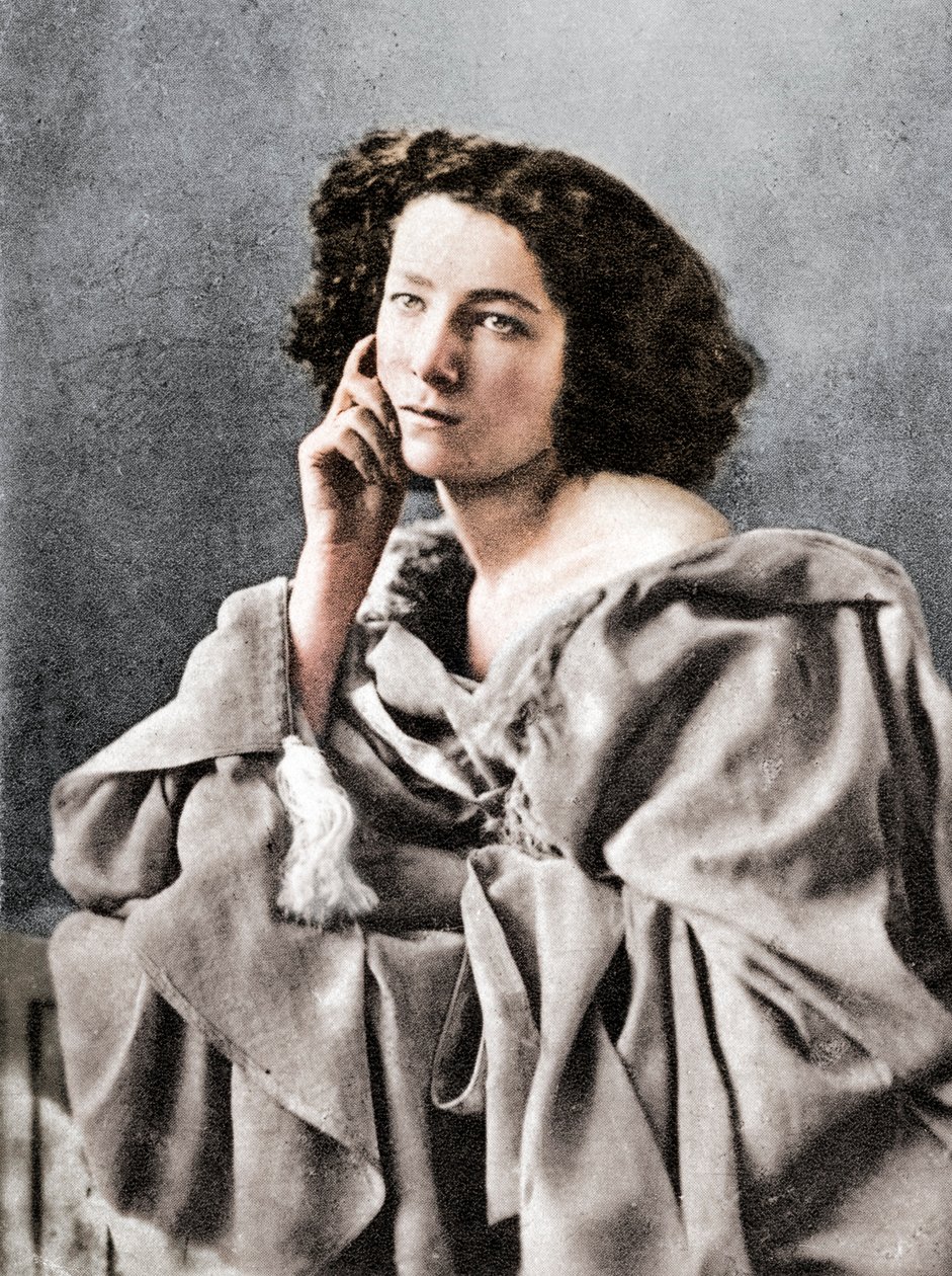 Sarah Bernhardt francia színésznő, 1869 alkotó: Unbekannt