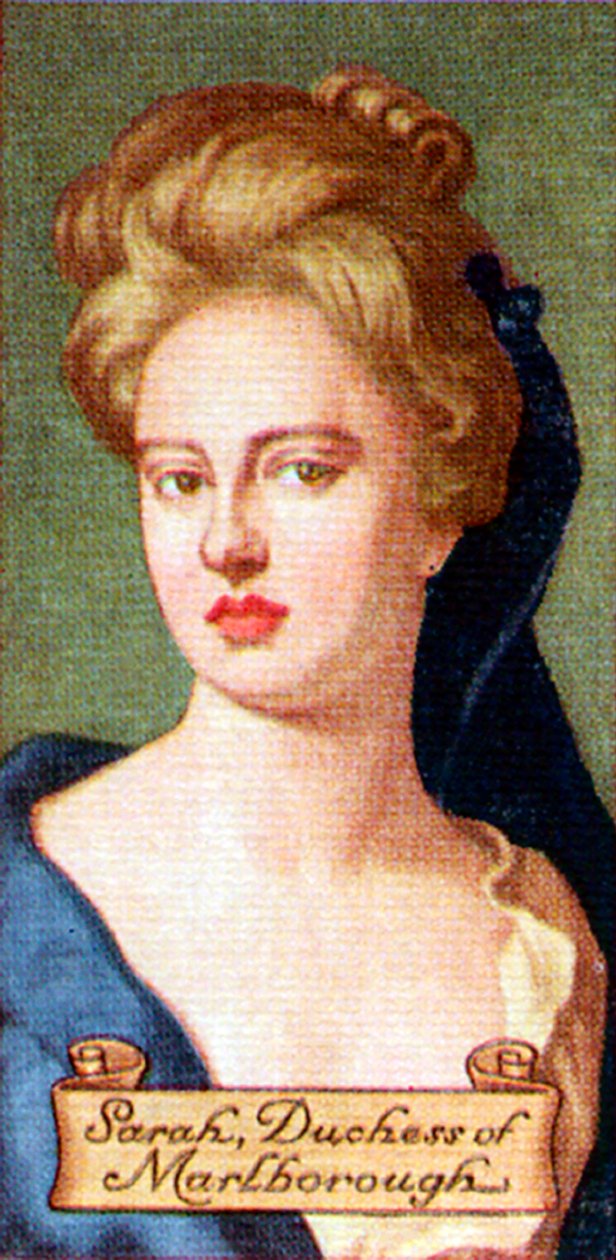 Sarah, Marlborough hercegnője egy sor cigarettakártyából, 1935-ből alkotó: Unbekannt