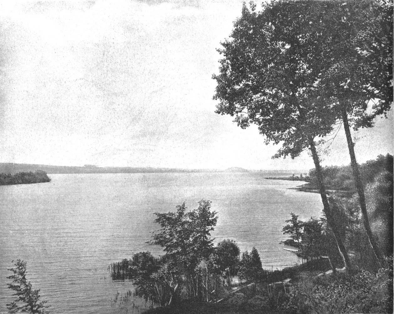 Saratoga Lake, Saratoga, New York állam, USA, 1900. alkotó: Unbekannt