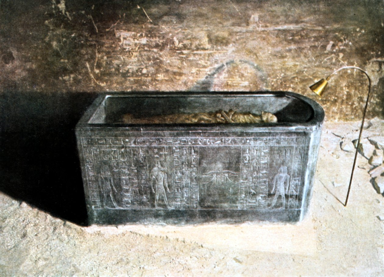II. Amenhotep szarkofágja, ókori egyiptomi, 18. dinasztia, ie 1400 alkotó: Unbekannt