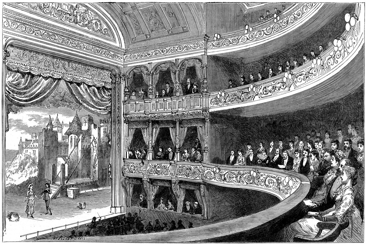 Savoy Színház, London, 1881 alkotó: Unbekannt