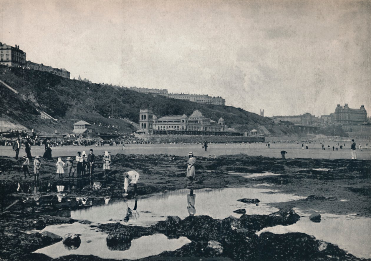 Scarborough – Kilátás a sziklákról, 1895 alkotó: Unbekannt