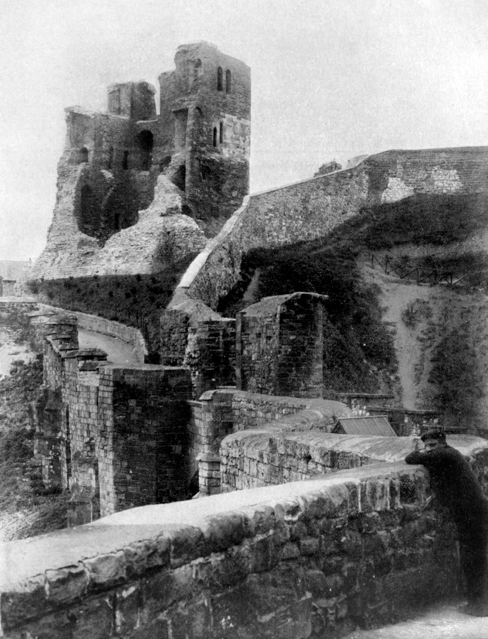 Scarborough kastély, North Yorkshire, Anglia, 1924-1926 alkotó: Unbekannt