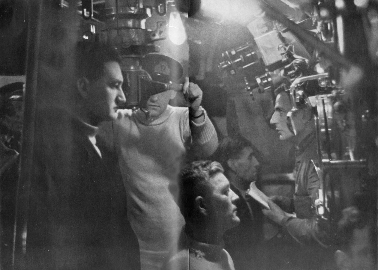 Jelenet egy brit tengeralattjáró fedélzetén, második világháború, 1945. alkotó: Unbekannt