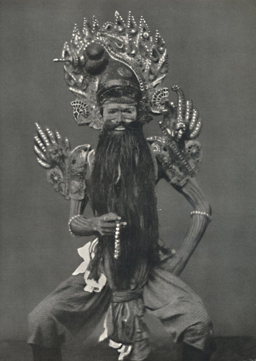 Színész, mint Guruswamin, a legfőbb spirituális tanító, 1926 alkotó: Unbekannt