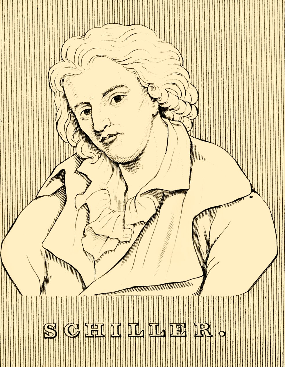 Schiller, 1759-1805, 1830. alkotó: Unbekannt