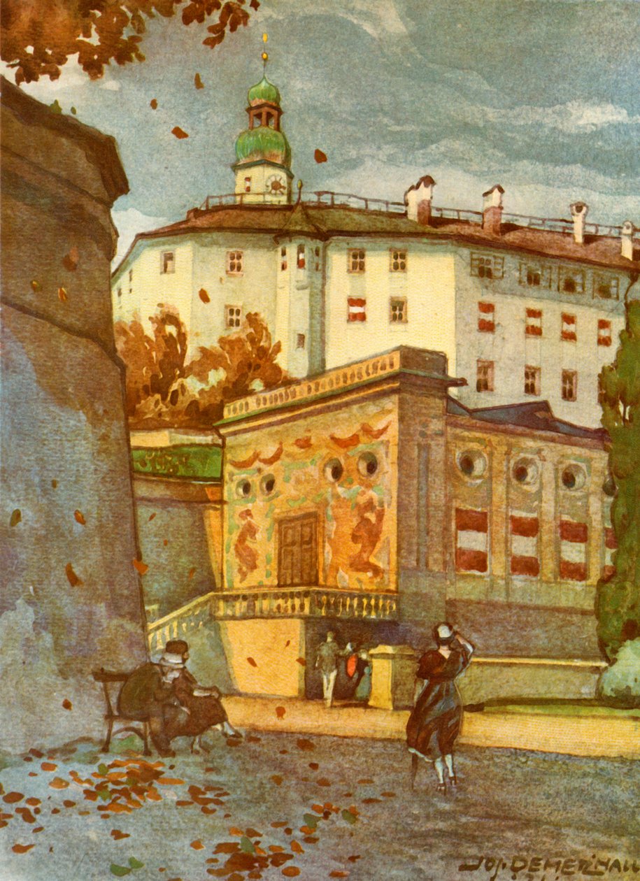 Schloss Ambras, c1929. alkotó: Unbekannt