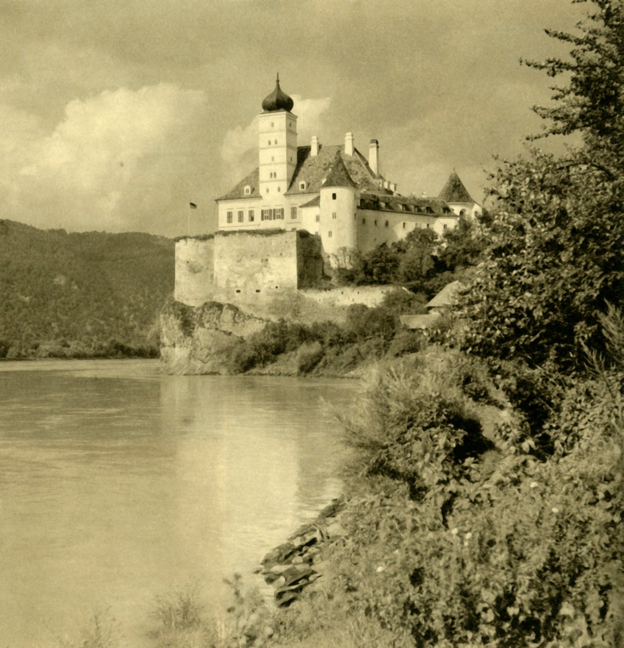 Schloss Schönbühel a Duna mellett, Alsó-Ausztria, c1935. alkotó: Unbekannt