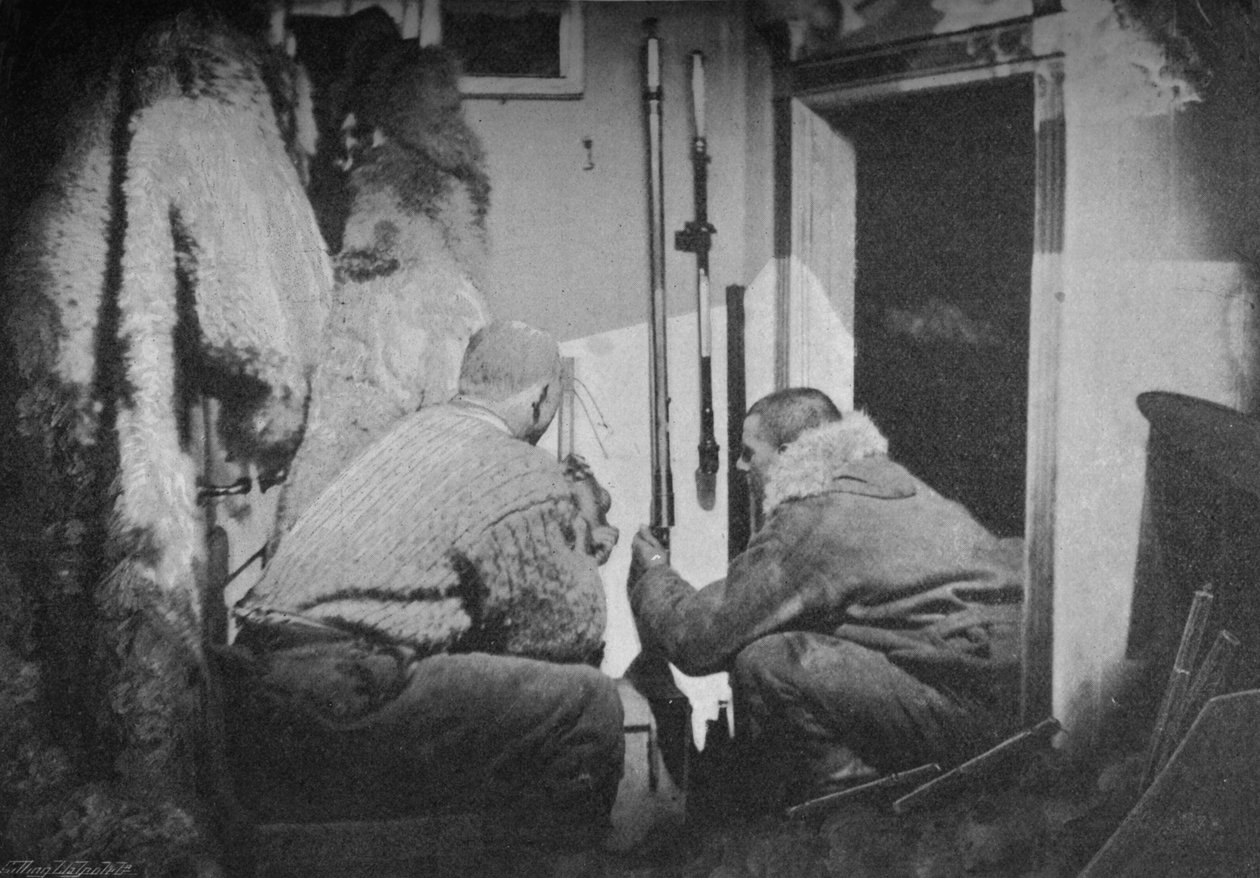 Scott-Hansen és Johansen a barométerek vizsgálata, 1893-1896, 1897 alkotó: Unbekannt