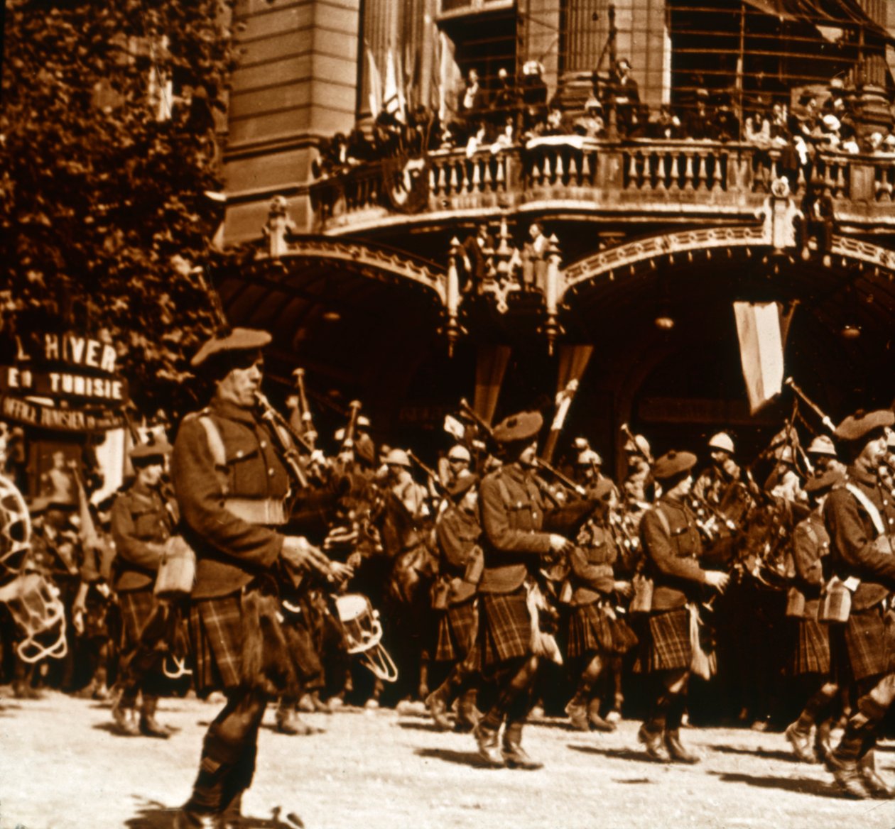 Skót katonák, 1919. július 14 alkotó: Unbekannt