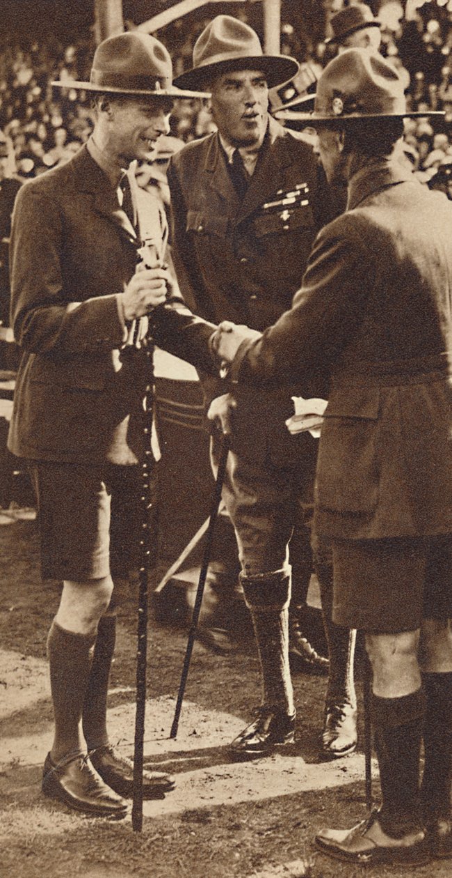 Scouts Handshake – Rally Adelaide-ben, 1927 1937 alkotó: Unbekannt