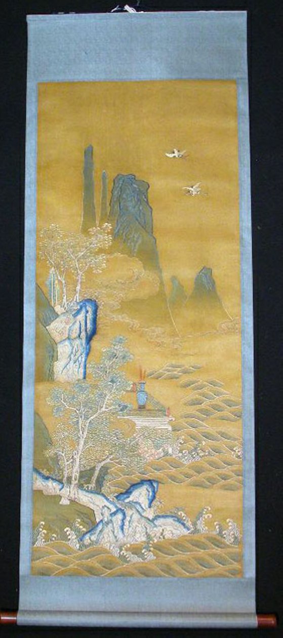 Tekercs, Kína, Qing-dinasztia 1644-1911, c. 1840. alkotó: Unbekannt