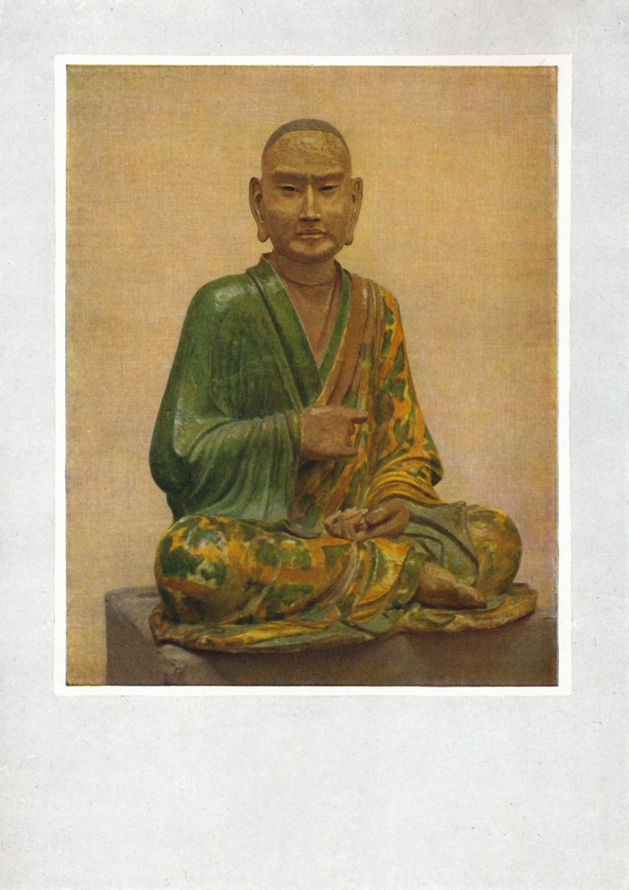 Egy Lohan ülő alakja – TAng-dinasztia, i.sz. 7-10. század, 1936 alkotó: Unbekannt