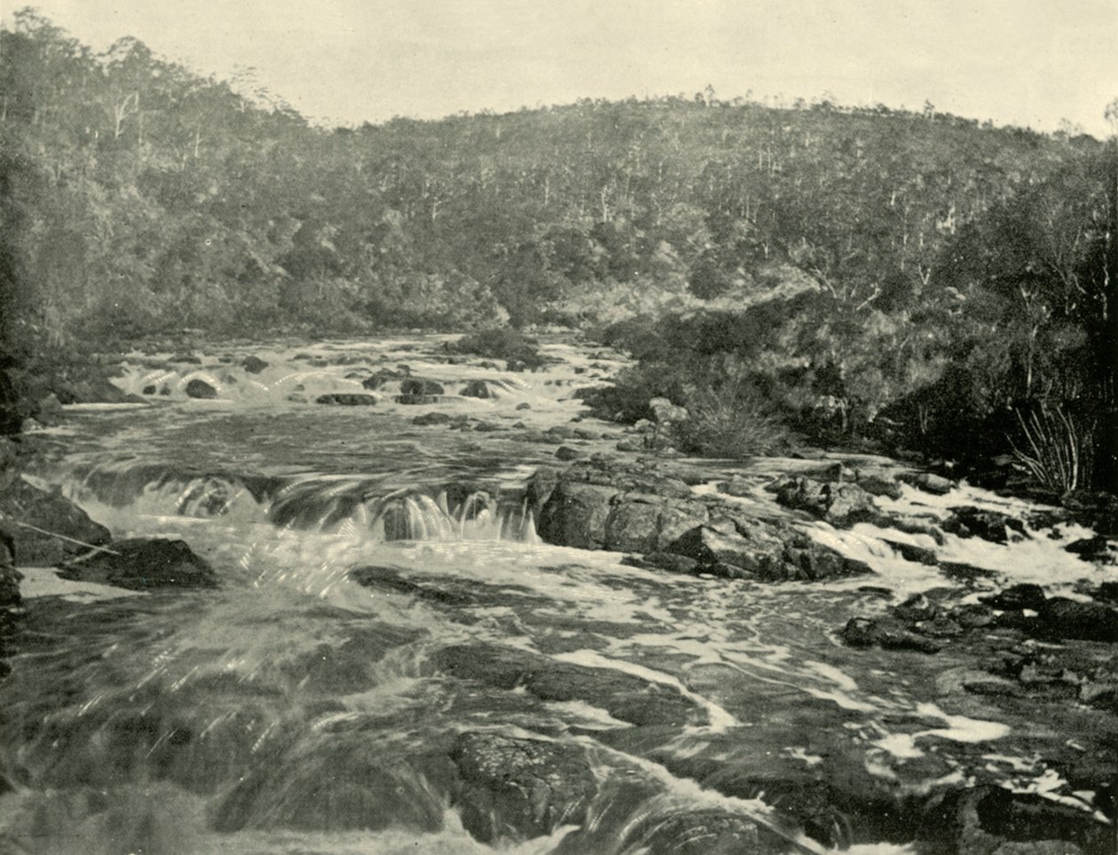 Második medence, Dél-Esk folyó, 1901. alkotó: Unbekannt