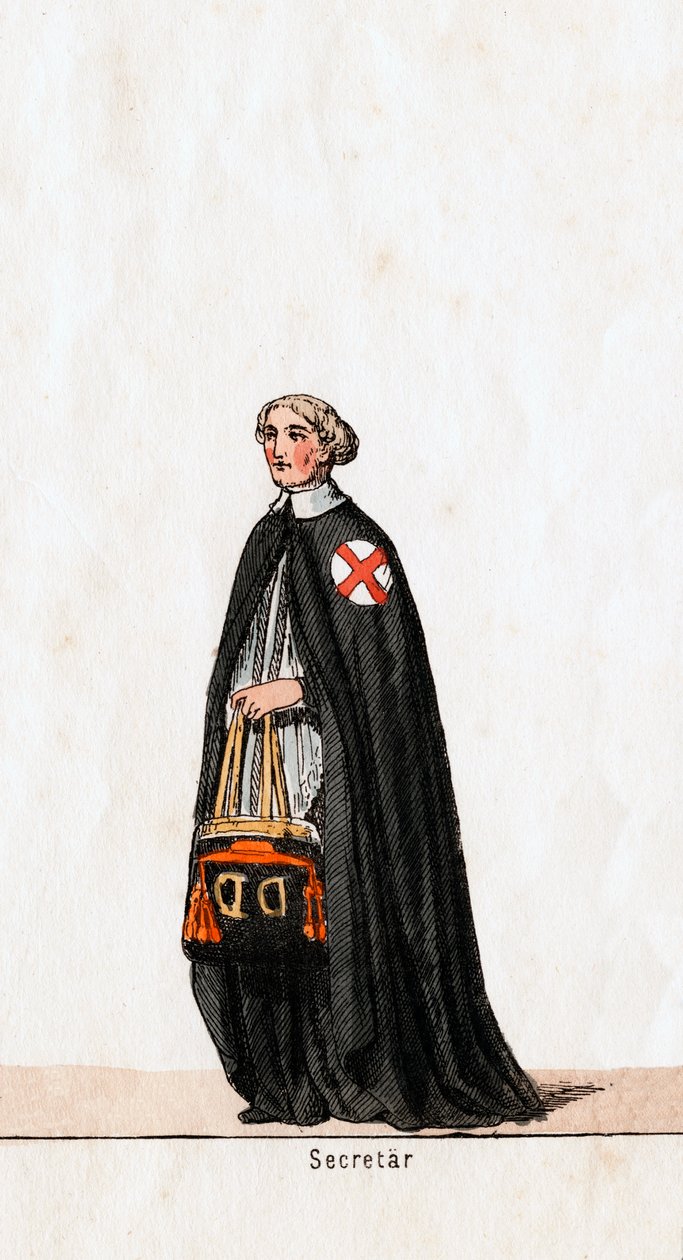 Titkár, Shakespeare VIII. Henrik drámájának jelmeztervezője, XIX alkotó: Unbekannt