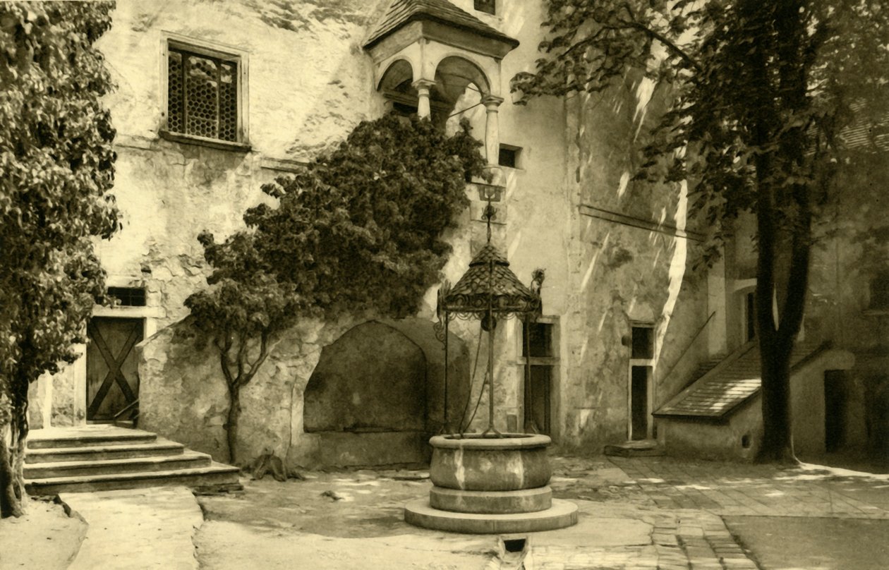 Seebenstein kastély, Seebenstein, Alsó-Ausztria, c1935. alkotó: Unbekannt