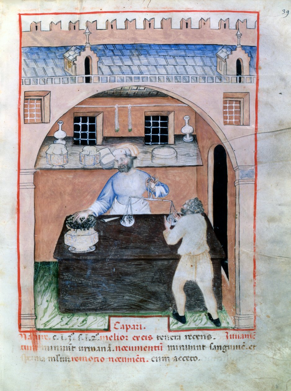 Kapribogyó eladó, 1390-1400 alkotó: Unbekannt